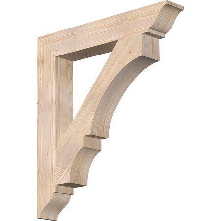 Ekena Millwork Balboa Traditional Smooth Bracket, Douglas Fir, 5 1/2"W x 36"D x 40"H BKT06X36X40BOA01SDF
